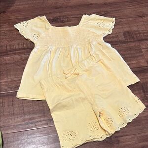Yellow Kids Matching Set